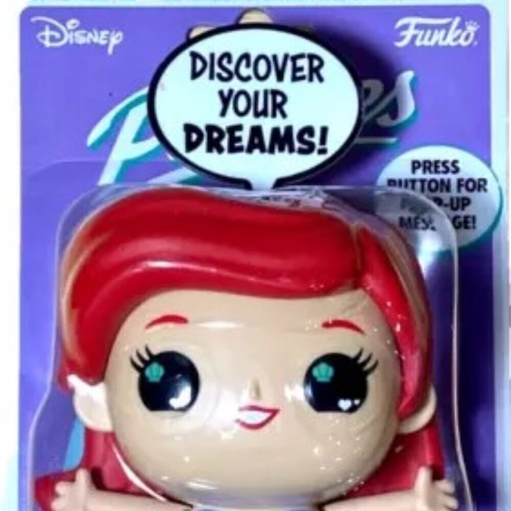 Disney Ariel Little Mermaid Funko‎ Popsies Discover Your Dreams Pop-Up Message